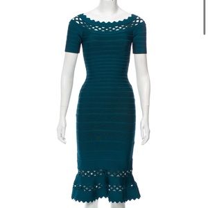 Herve Leger Midi Dress